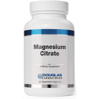 Магній цитрат, Magnesium Citrate, Douglas Laboratories, підтримує ензматичну активність, м'язи та нерви, 90 капсул