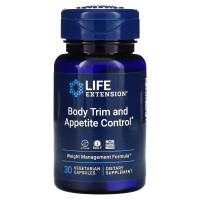 Снижение веса и контроль аппетита, Body Trim and Appetite Control, Life Extension, 30 вегетарианских капсул