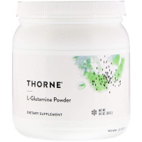 L-глютамин, L-Glutamine, Thorne, порошок, 513 грамм