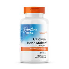 Комплекс для костей с кальцием, Calcium Bone Maker, Doctor's Best, 180 капсул