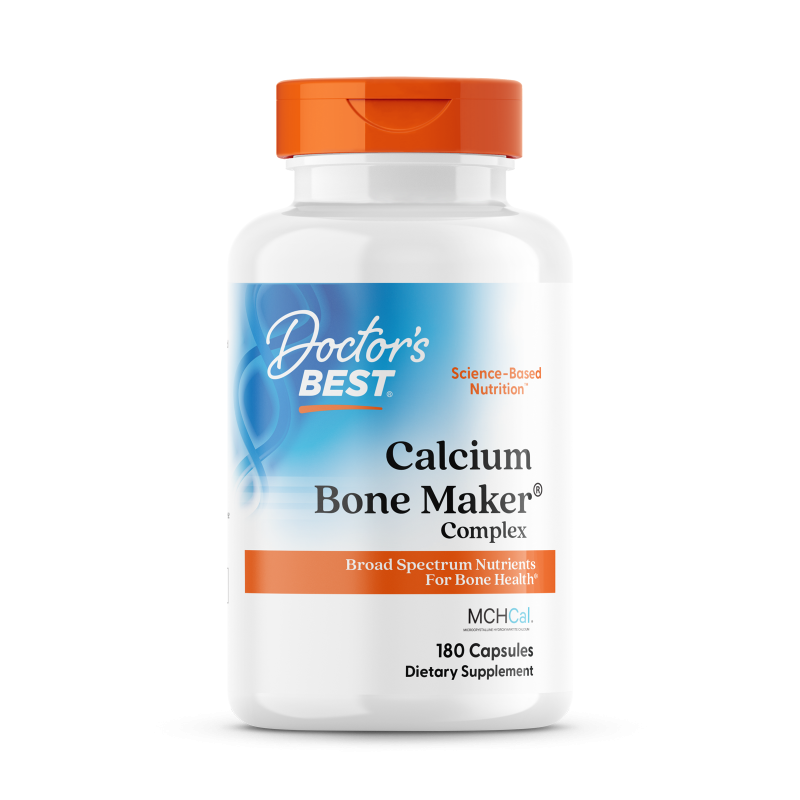Комплекс для кісток із кальцієм, Calcium Bone Maker, Doctor's Best, 180 капсул
