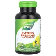 Олія примули вечірньої, Evening Primrose, Nature's Way, 1300 мг, 60 гелевих капсул