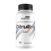 Цитрулін, Citrulline, Biotus, Sport, 120 капсул
