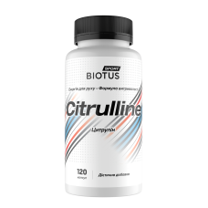 Цитруллин, Citrulline, Biotus, Sport, 120 капсул