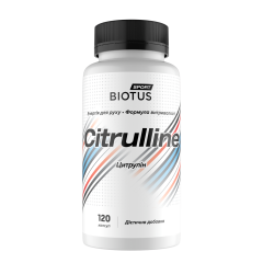 Цитрулін, Citrulline, Biotus, Sport, 120 капсул