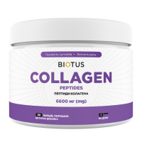 Пептиды коллагена, тип 1 и 3, Collagen Peptides, Biotus, 6600 мг, 198 г