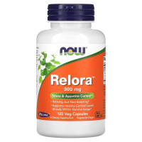 Снижение кортизола, Relora, Now Foods, 300 мг, 120 вегетарианских капсул