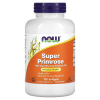 Масло вечерней примулы, Evening Primrose Oil, Now Foods, супер, 1300 мг, 120 гелевых капсул