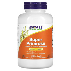 Олія вечірньої примули, Evening Primrose Oil, Now Foods, супер, 1300 мг, 120 гелевих капсул
