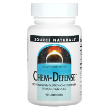 Молибден, Chem-Defense, Source Naturals, вкус апельсина, 90 леденцов