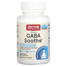 ГАМК (GABA Soothe), Jarrow Formulas, 30 капсул