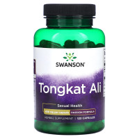 Тонгкат Али, Tongkat Ali, Swanson, 120 капсул (400 мг на капсулу)