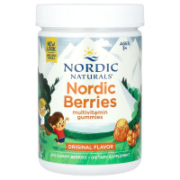 Витамины для детей от 3 лет, Multivitamin Gummies, Nordic Naturals, оригинальные, 200 жевательных ягод