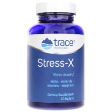 Стрес-X, захист від стресу, Stress-X, Trace Minerals Research, 60 таблеток
