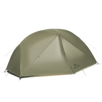 Намет надлегкий одномісний Naturehike Mongar Hiking Tent Pro CNK2550WS037, 20D, зелений