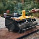 Гриль туристичний вертикальний Naturehike Moyan CNK2300015, Upgrade 3.0, чорний