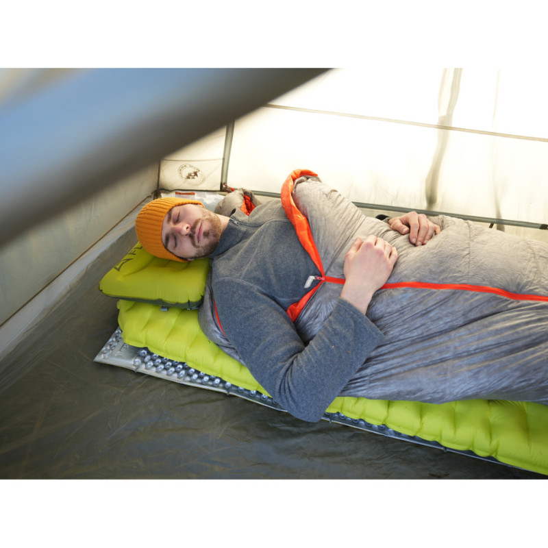 Килимок самонадувний Flextail Tiny Slleeping Pad, R03 AVS, розмір L (196 х 65 х 7 см), зелений