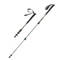 Трекінгова палиця телескопічна для походів та спортивної ходьби Naturehike Men ST 01 6061 AL NH17D001-Z алюміній Зелена