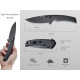 Ніж складаний туристичний Sencut Serene, (8.8 см) D2 / Aluminum чорний