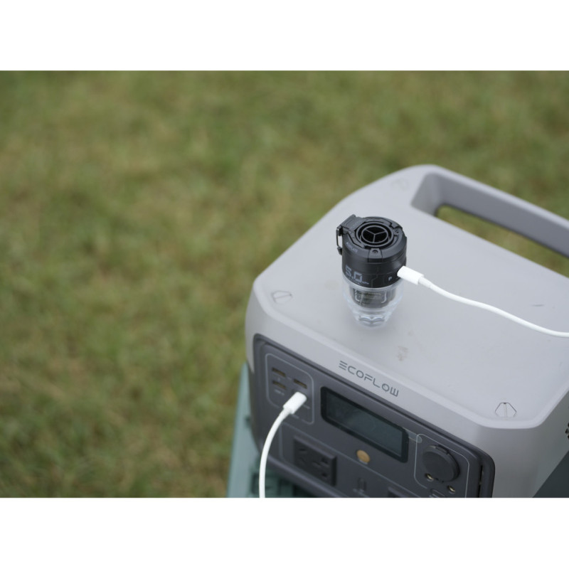 Насос-ліхтар кемпінговий Flextail Max Pump 3, білий