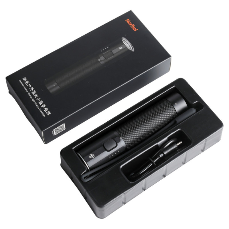 Кишеньковий ручний акумуляторний ліхтар Nextool, 1200 лм, алюмінієвий корпус