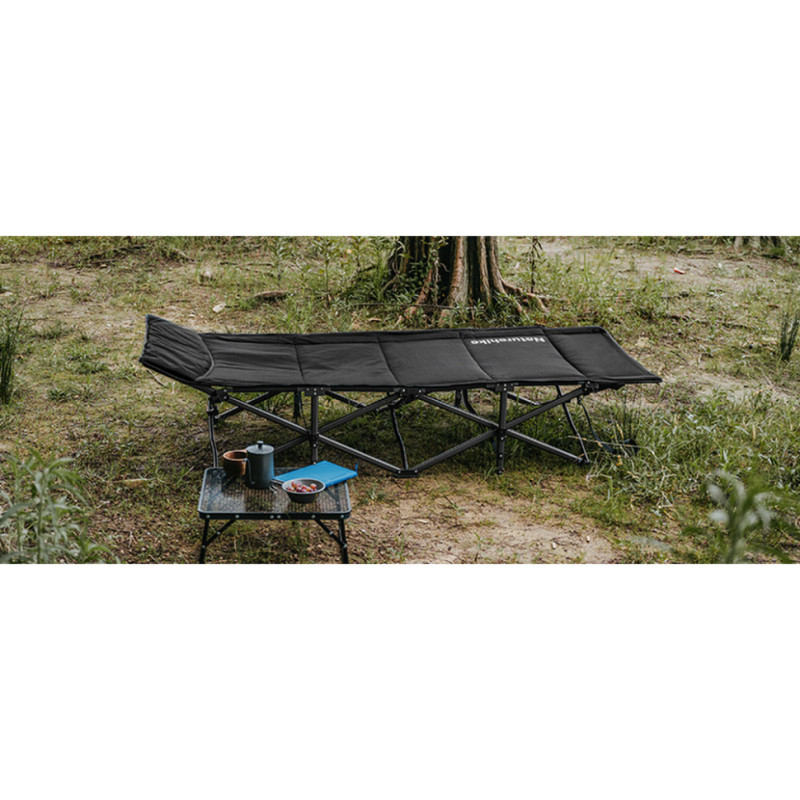 Ліжко складане Naturehike CNK2300WS010, Поліестер Oxford / залізо, чорний