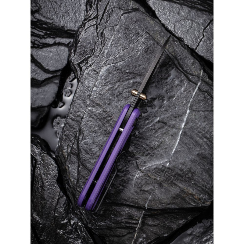 Ніж складаний кишеньковий Civivi Baby Banter, (5.9 см) Nitro-V / G10 фіолетовий