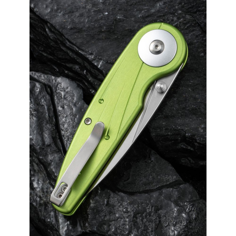 Ніж складаний туристичний Civivi Starflare, (8.4 см) Nitro-V / Aluminum зелений