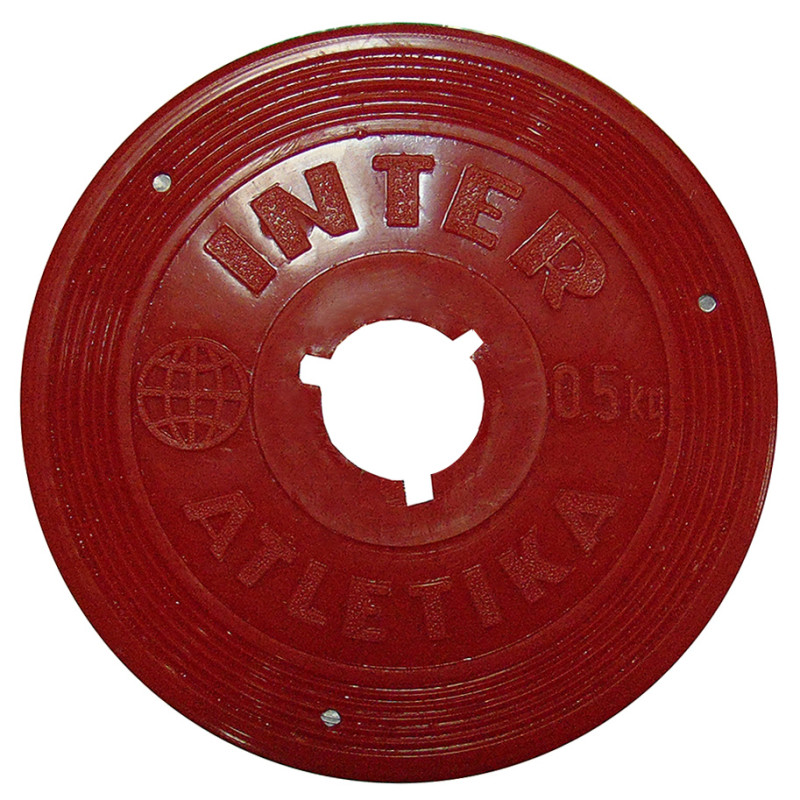 Диск InterAtletika ST521.1 0,5 кг