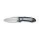 Ніж складаний туристичний Weknife Bogey (9.3 см) Bohler M390 / Titanium синій