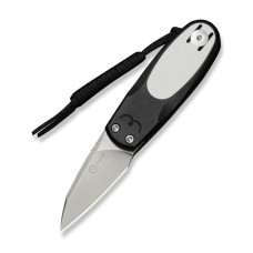 Ніж складаний кишеньковий Civivi Purr, (4.65 см) Nitro-V / G10 чорний/білий