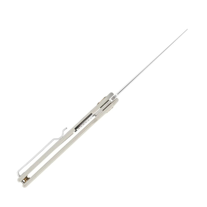 Ніж складаний кишеньковий SRM Air 105M-GK (7.5 см) 14C28N / G10 білий