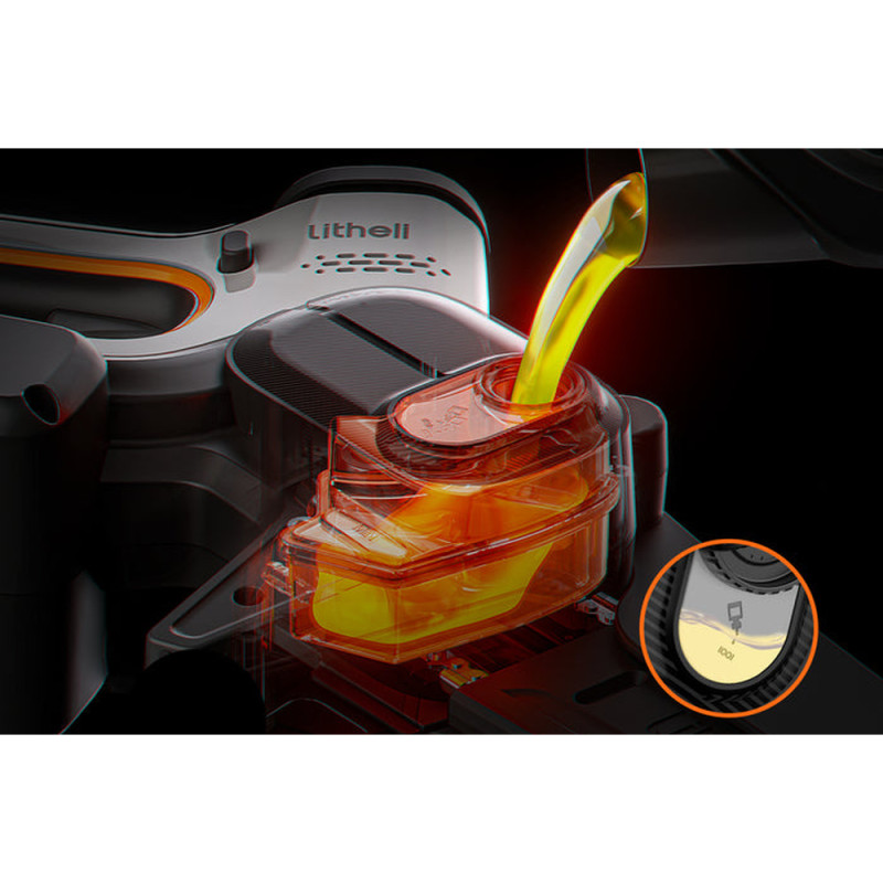 Акумуляторна міні-пила безщіткова, живлення від павербанку (УМБ Litheli Power Bank 10000 mAh, 45 W, 2А в комплекті)