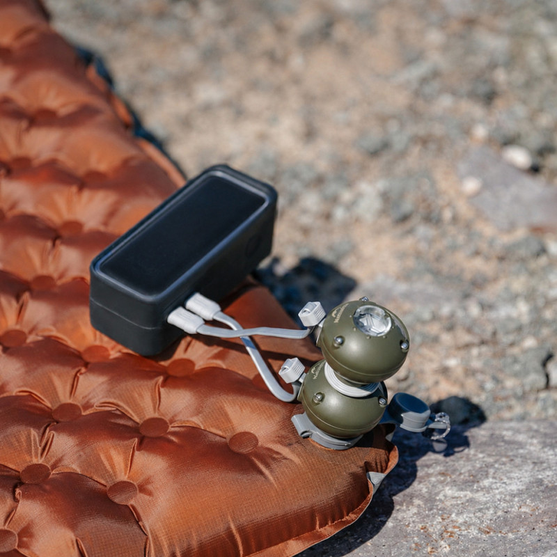 Насос повітряний ультралегкий Naturehike Wind-nano CNK2650ZM012, зелений
