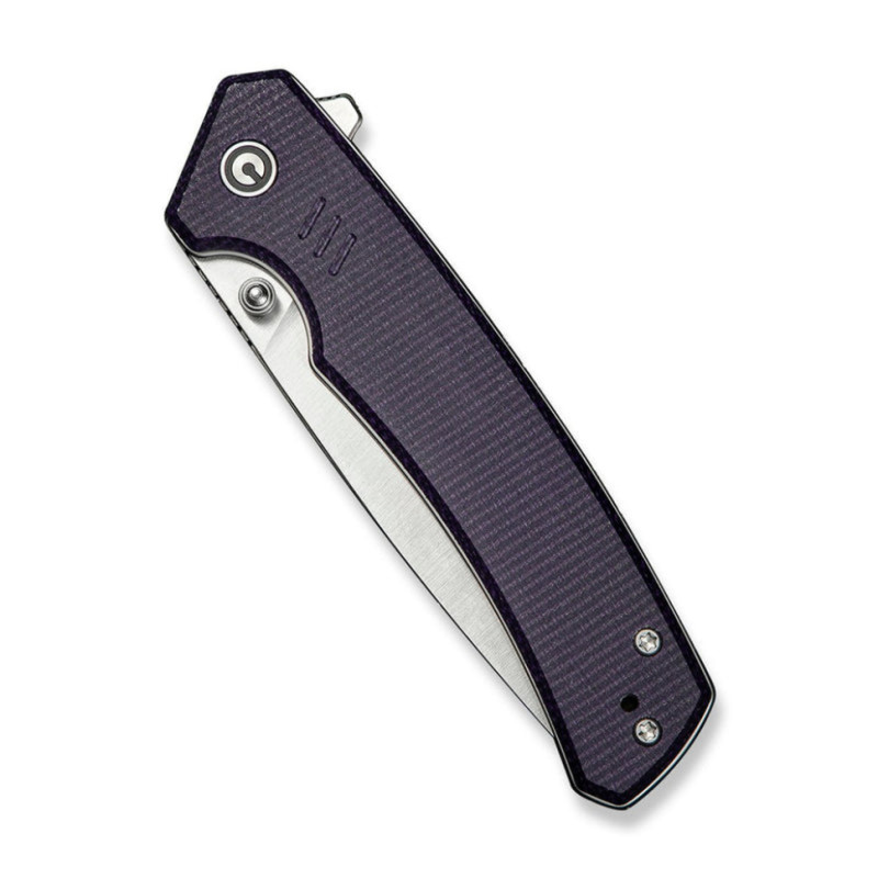 Ніж складаний туристичний Civivi Merit, (8.3 см) 14C28N / Micarta чорний