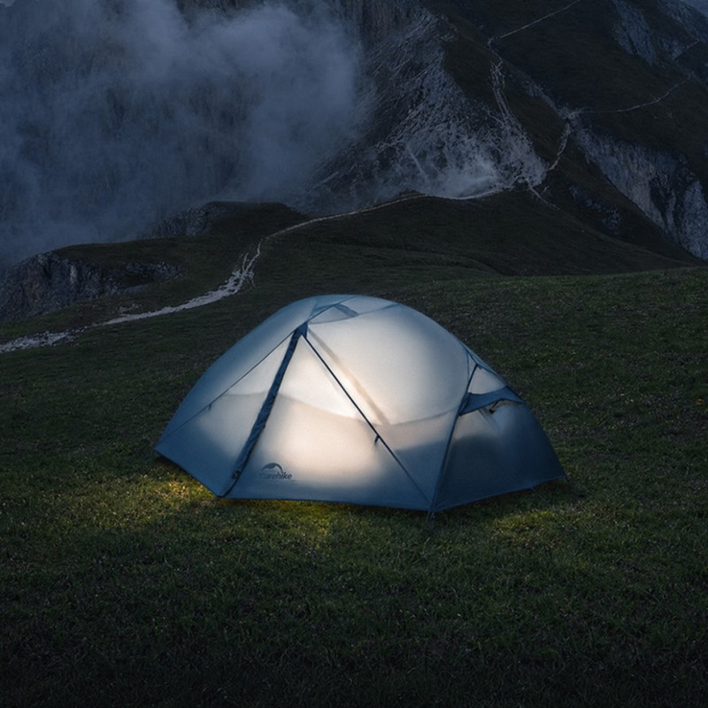 Намет надлегкий двомісний Naturehike Mongar CNK2650WS014, 210T, зелений