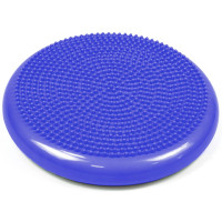 Балансувальна масажна подушка EasyFit, Діаметр 33 см, Максимальне навантаження 120 кг, Гума, Синій