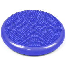 Балансувальна масажна подушка EasyFit, Діаметр 33 см, Максимальне навантаження 120 кг, Гума, Синій