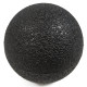 Массажный мяч EasyFit, Диаметр 8 см, Материал EPP, для МФР, снятия напряжения и самомассажа, Черный
