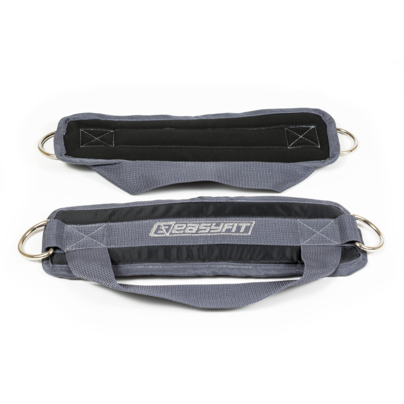 Манжета EasyFit для тяги (с пяткой), Длина 29 см, Ширина 10 см, Оксфорд, Сталь, Серый