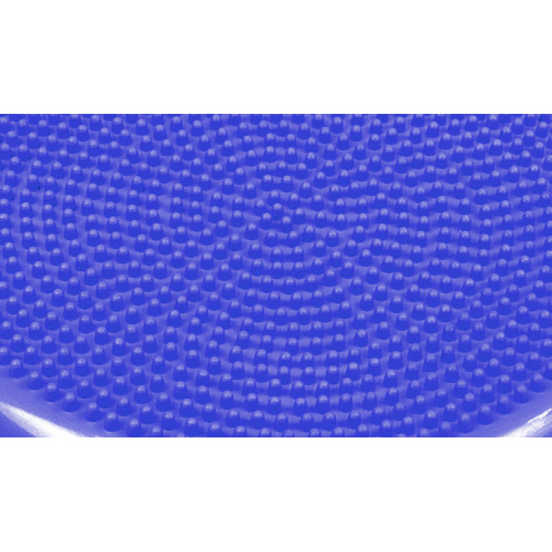 Балансировочная массажная подушка EasyFit, Диаметр 33 см, Максимальная нагрузка 120 кг, Резина, Синий