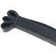 Резиновая петля EasyFit, Сопротивление 15-45 кг, Латекс , Длина 208 см, Ширина 32 мм, Толщина 4,5 мм, Черный
