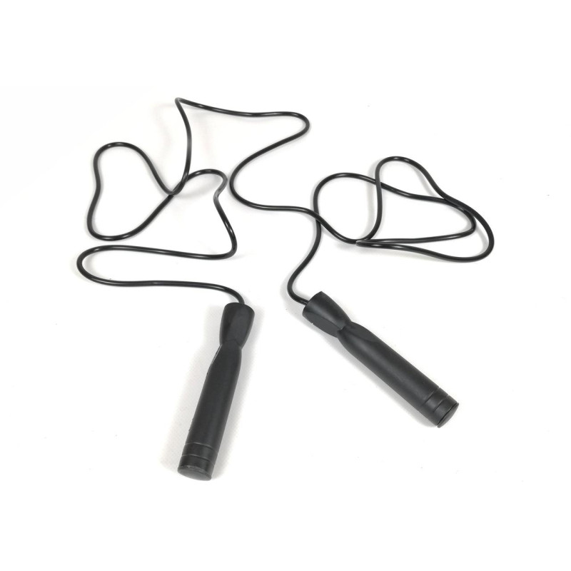 Скоростная скакалка EasyFit с подшипником, Длина 280 см, Пластик, Черний