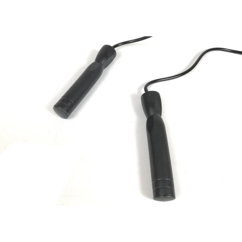 Скоростная скакалка EasyFit с подшипником, Длина 280 см, Пластик, Черний