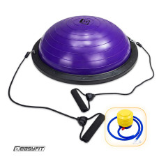 Балансировочная платформа EasyFit BOSU, диаметр 60 см, фиолетовый