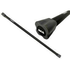 Бодібар (Body Bar) EasyFit (палка гімнастична), Вага 8 кг, Метал, Неопрен, Сірий