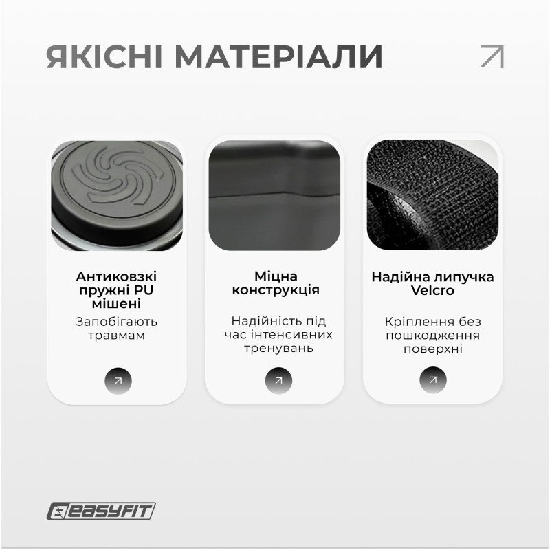 Настінний музичний боксерський тренажер EasyFit з рукавичками, 9 режимів тренування, 9 рівнів швидкості, LED-підсвітка, Bluetooth, Розмір мішені 40x40 см, Вага 1,505 кг, Чорний