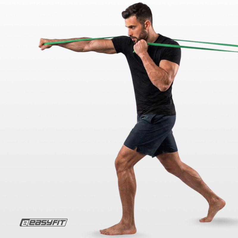 Борцовская резина EasyFit - жгут 10 м зеленый (Easy)