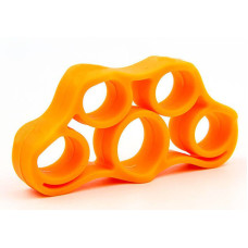 Эспандер для рук и пальцев EasyFit GripFlex, Длина 8 см, Ширина 4,5 см, Сопротивление 5 кг, Силикон, Зеленый