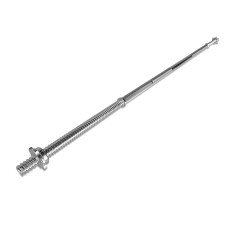 Гриф для штанги EasyFit прямой, 1,8 м, Ø25 мм, 7 кг, сталь, хром